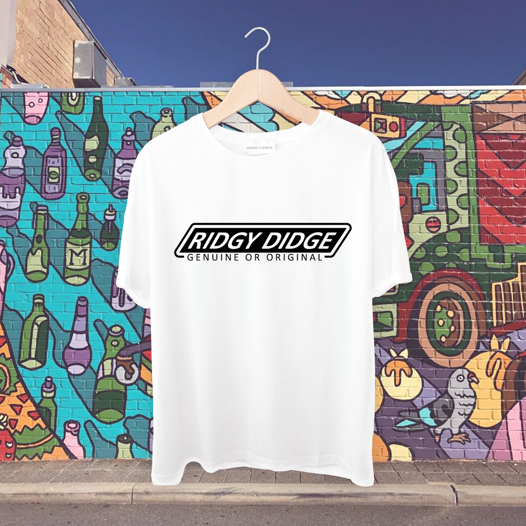 Ridgy didge-Genuine or original Tshirt