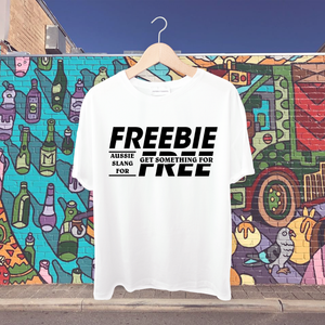 Freebie-To get something for free Tshirt
