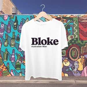 BLOKE Meaning MAN/MALE Tshirt